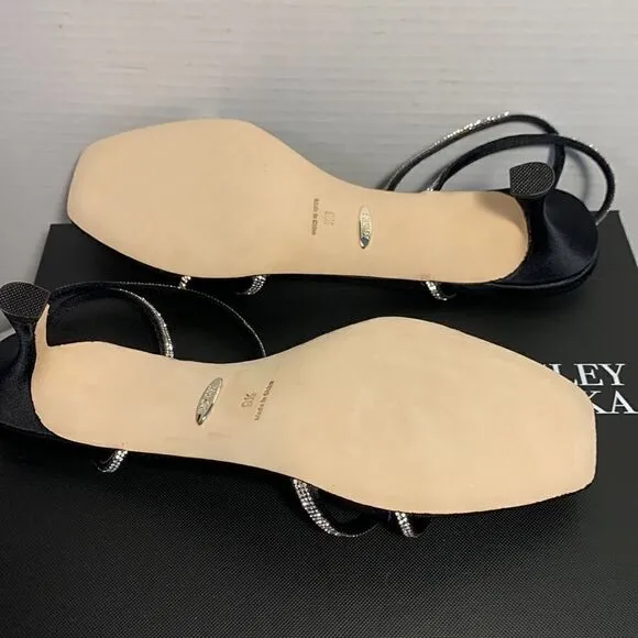 **Holiday Special** Badgley Mischka NIB black ankle strap sandal - NIB Sz 9 1/2