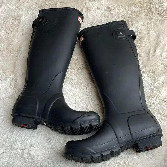 Hunter Classic Black Waterproof Boots