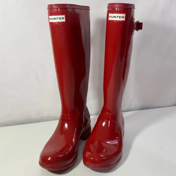 HUNTER Original High Gloss Waterproof Wellie Boot