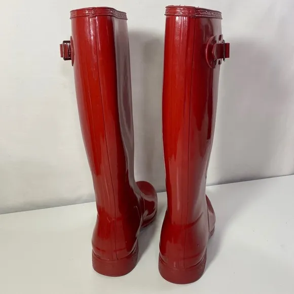 HUNTER Original High Gloss Waterproof Wellie Boot