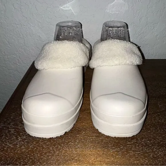 Hunter Sherpa Slip On Mule Clog Shoes