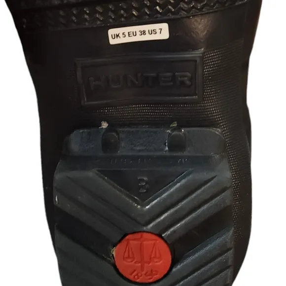 Hunter Women's Original Tall Rain Boots Size 7 Navy