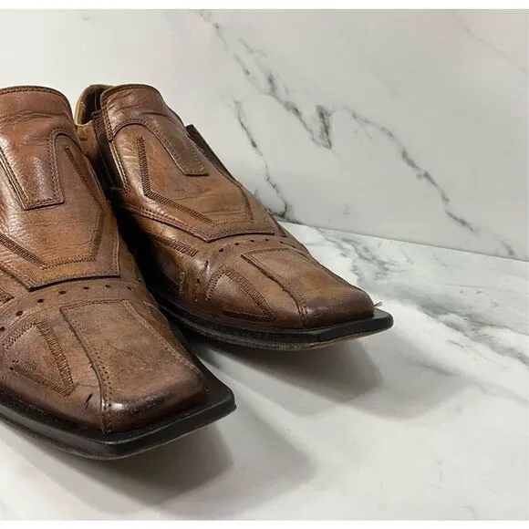 IMPULSE By Steeple Gate Slip On Leather Dress Shoes