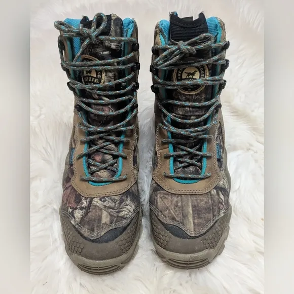 Irish Setter Camo Hunting VAPRTREK 400 Gram Boots Womens Size 8