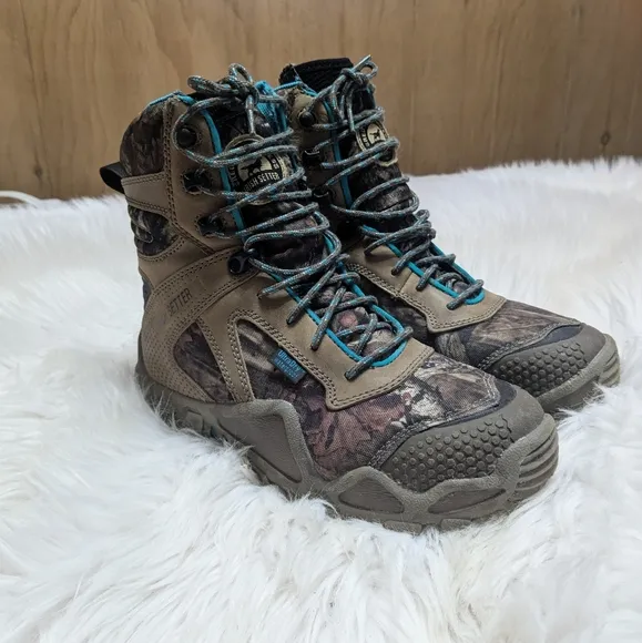 Irish Setter Camo Hunting VAPRTREK 400 Gram Boots Womens Size 8