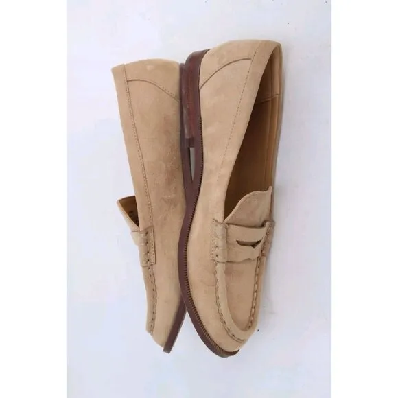 J Crew Synthetic Penny Loafers Women's Sz 8 Shoes