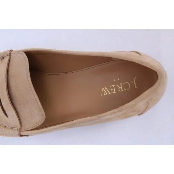 J Crew Synthetic Penny Loafers Women's Sz 8 Shoes
