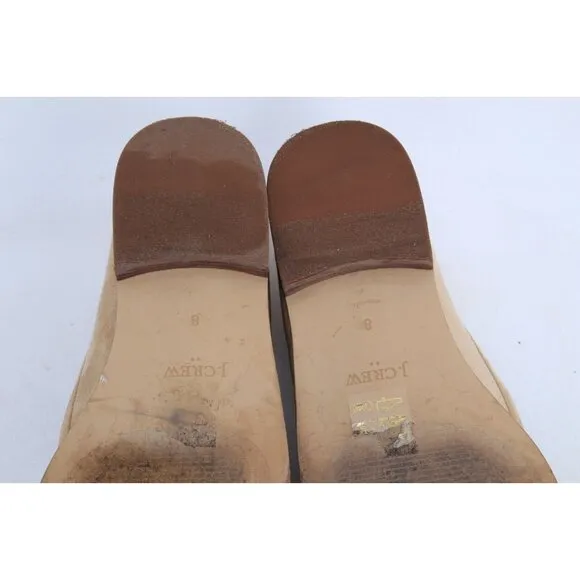J Crew Synthetic Penny Loafers Women's Sz 8 Shoes