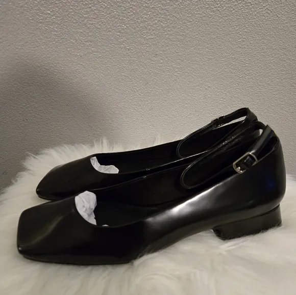 Jeffery Campbell Envious Women's Black Ankle Strap Shoes