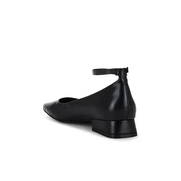 Jeffery Campbell Envious Women's Black Ankle Strap Shoes