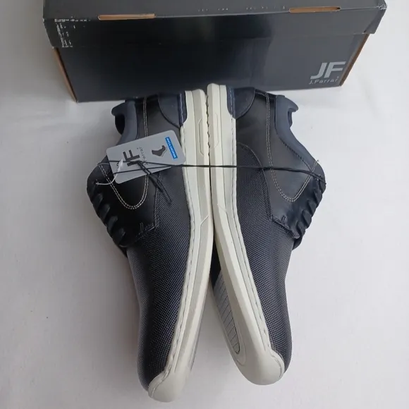 JF‎ j.ferrar men's black memory foam shoes Sz 10.5M