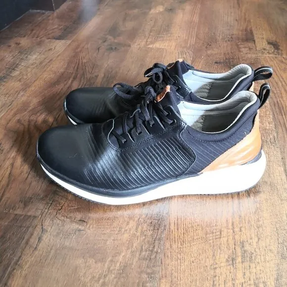 Johnston &amp; Murphy Men’s XC4 TR1 Luxe Hybrid Shoes Black/Tan Size 10M