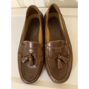 Johnston &amp; Murphy Passport‎ Tasselled Slip On Loafers Shoes Men's 9 M