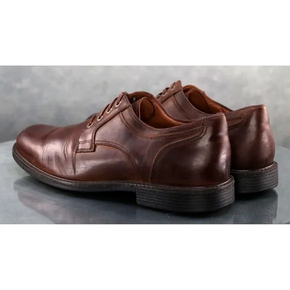 Johnston &amp; Murphy XC4 Men's Dual Width Dress Shoes Size 9 Leather Brown
