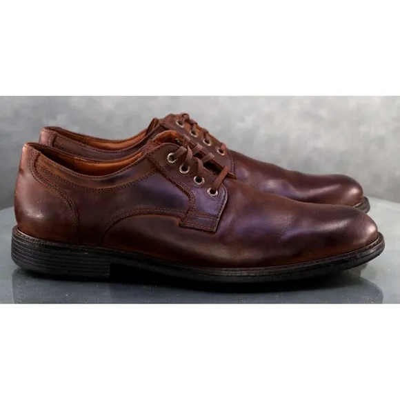 Johnston &amp; Murphy XC4 Men's Dual Width Dress Shoes Size 9 Leather Brown