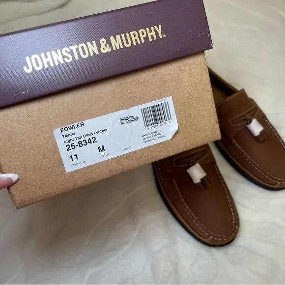 Johnston &amp; Murphy Men's Brown Loafers