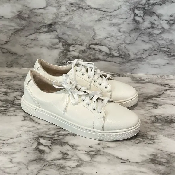 Joie Shoes Womens White Harvard Tennis Casual Lace Up Comfort Low Top Sneaker
