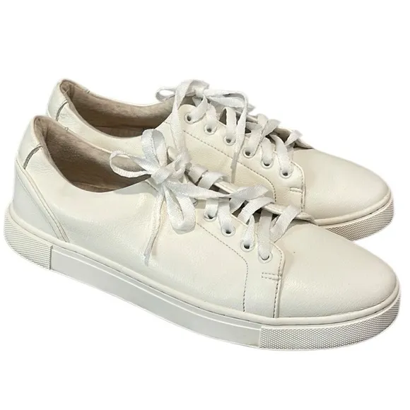 Joie Shoes Womens White Harvard Tennis Casual Lace Up Comfort Low Top Sneaker