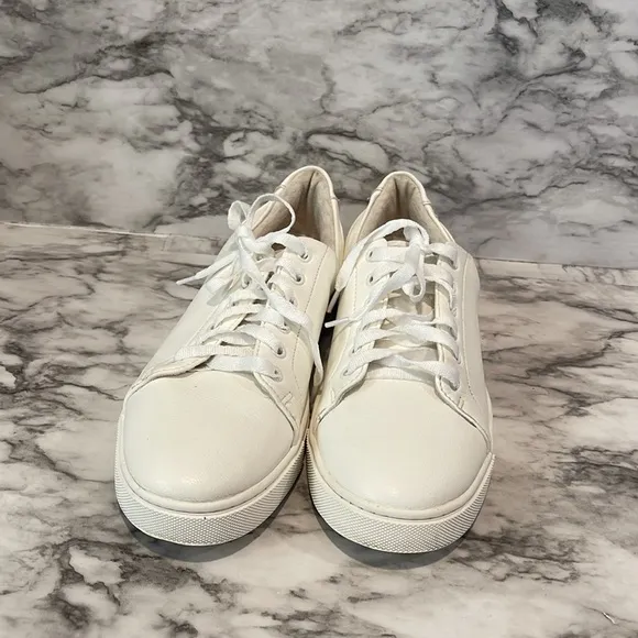 Joie Shoes Womens White Harvard Tennis Casual Lace Up Comfort Low Top Sneaker
