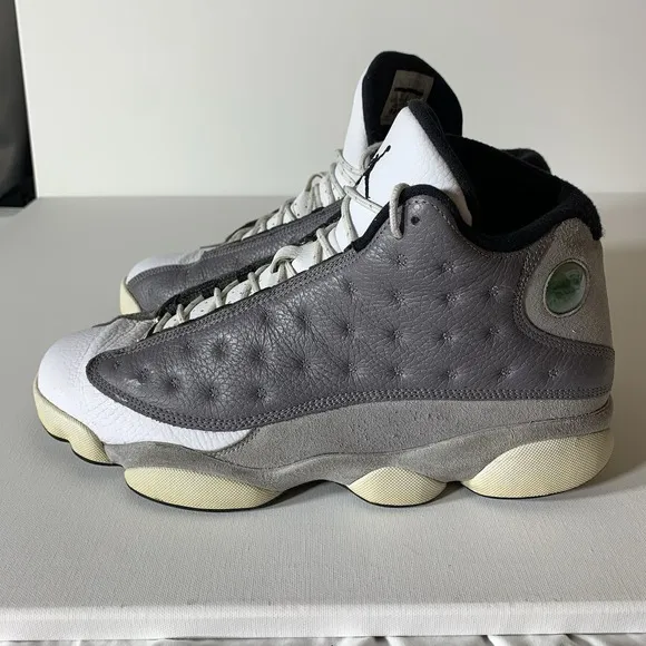 Jordan Shoes Mens 12 Retro 13 Atmosphere Grey 414571-016 Sneakers Casual
