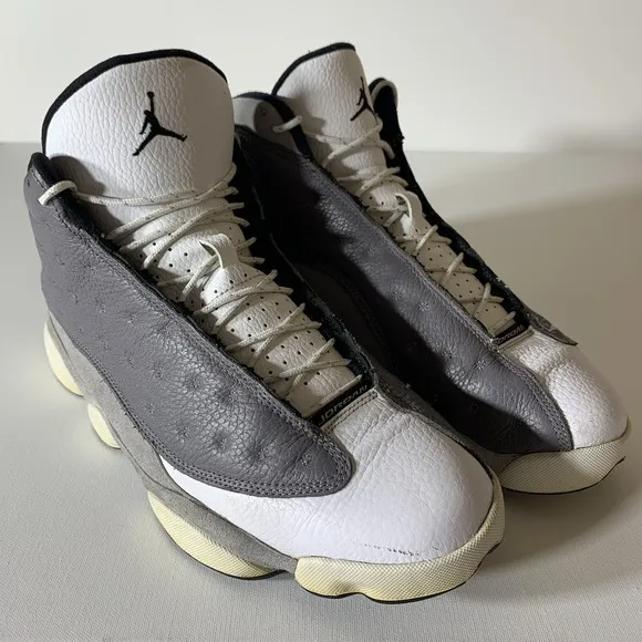Jordan Shoes Mens 12 Retro 13 Atmosphere Grey 414571-016 Sneakers Casual
