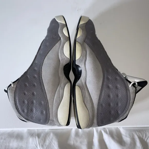 Jordan Shoes Mens 12 Retro 13 Atmosphere Grey 414571-016 Sneakers Casual