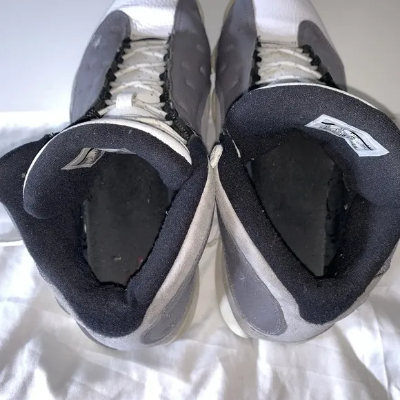 Jordan Shoes Mens 12 Retro 13 Atmosphere Grey 414571-016 Sneakers Casual