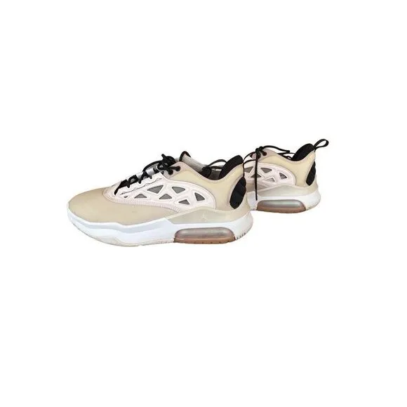 Jordan Womens Cream AV5186-602 Air Lace Up Running Athletic Shoes Size 9