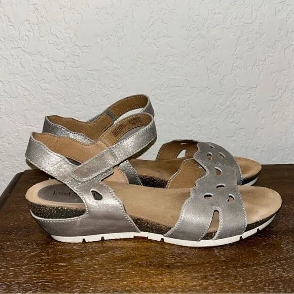Josef Seibel Self Attached Ankle Strap Sandal Shoes