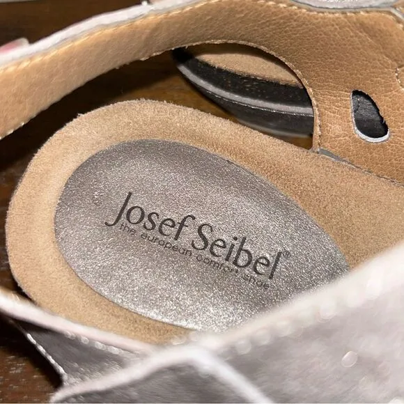 Josef Seibel Self Attached Ankle Strap Sandal Shoes