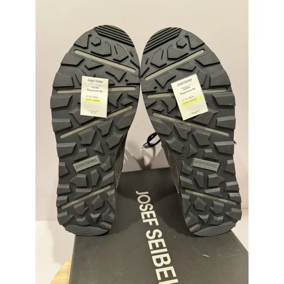 Josef Seibel Waterproof Raymond 54 Boots Granite Gray Mens US 8.5 EU 42 New