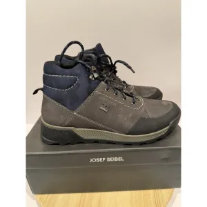 Josef Seibel Waterproof Raymond 54 Boots Granite Gray Mens US 8.5 EU 42 New