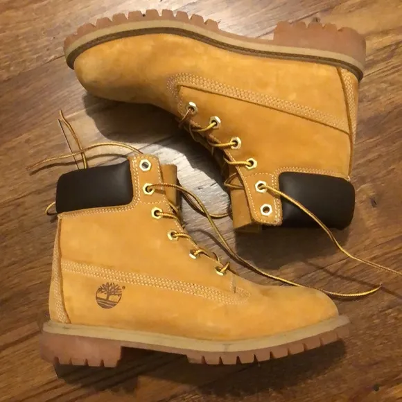 JUNIOR TIMBERLAND PREMIUM 6-INCH WATERPROOF BOOTS