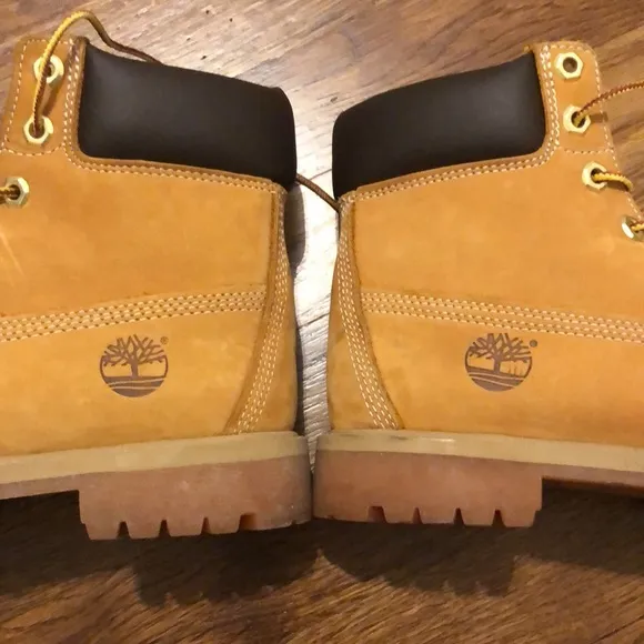 JUNIOR TIMBERLAND PREMIUM 6-INCH WATERPROOF BOOTS