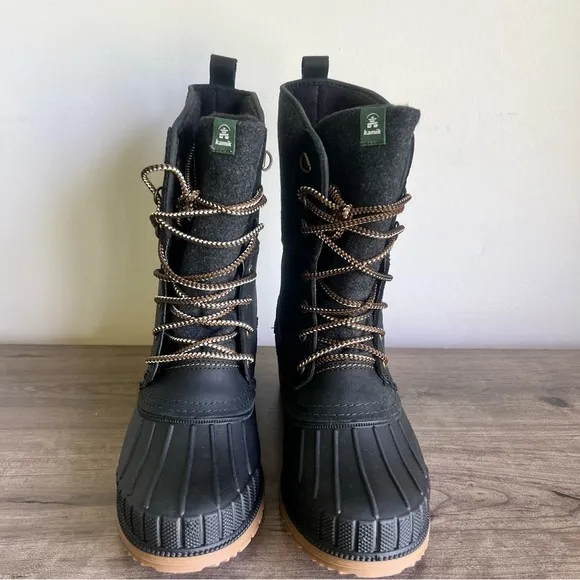 Kamik Sienna 2 Women's Black Waterproof Boot Size 8 SKU#24628