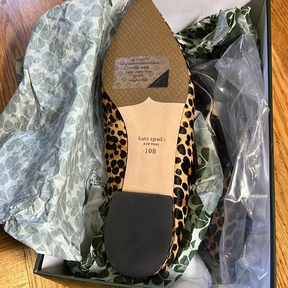 Kate Spade Meg hair calf shoes  new in box