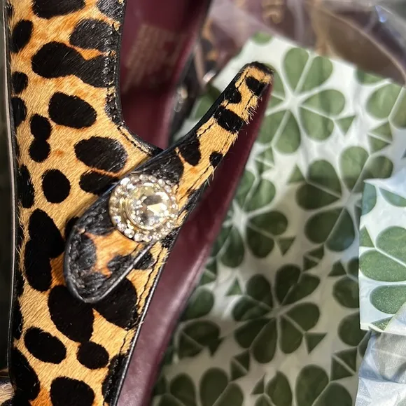 Kate Spade Meg hair calf shoes  new in box