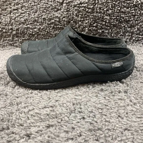 Keen Howser Slide Mules Loafers Clogs Shoes Mens Size 11.5 Black Slip On