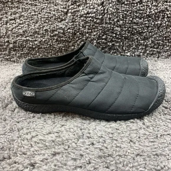 Keen Howser Slide Mules Loafers Clogs Shoes Mens Size 11.5 Black Slip On