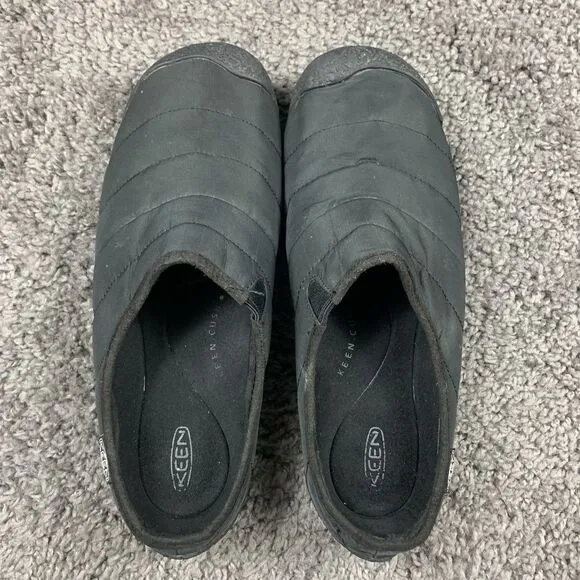 Keen Howser Slide Mules Loafers Clogs Shoes Mens Size 11.5 Black Slip On