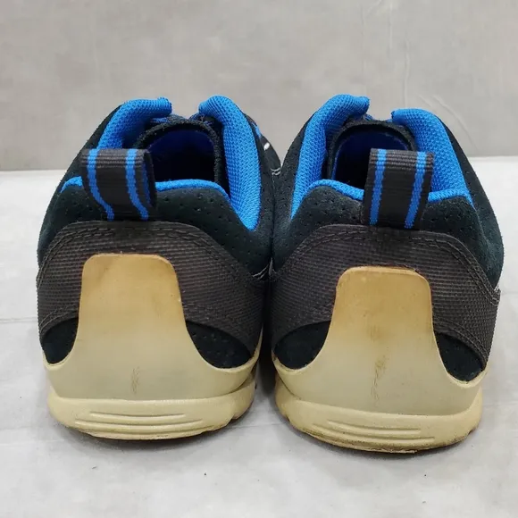 Keen Jasper Hiking shoes men's size 9 black and blue suede lace front baseball