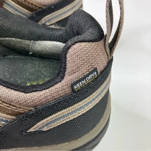 Keen | Men's Flint II Steel Toe Brown Utility Hiking Shoes 10EE