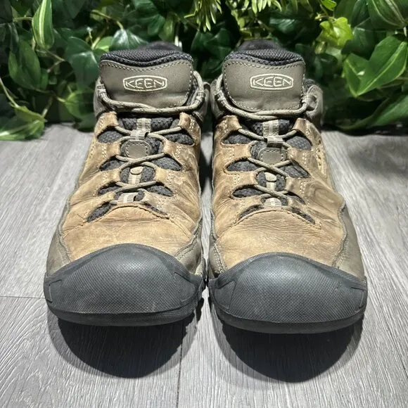 Keen Men's Targhee III Waterproof Low Hiking Shoes Bungee Cord/Black 13 1017783