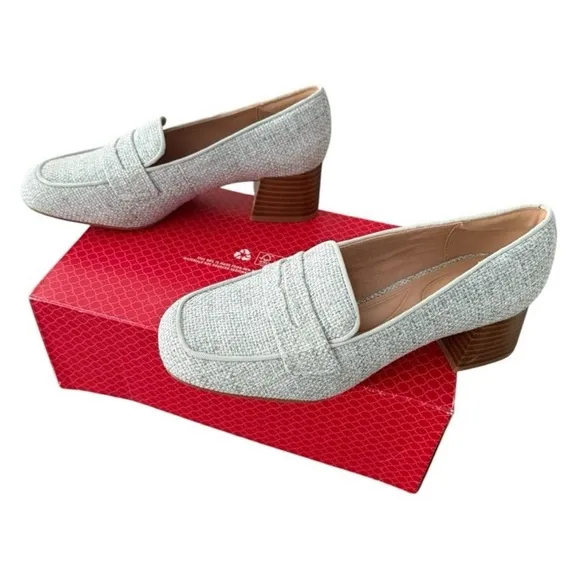 Kelly &amp; Katie Paylyn Pump Denim Light Blue Slip on Shoes Women’s Size 6.5