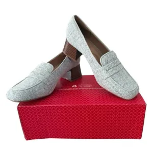 Kelly &amp; Katie Paylyn Pump Denim Light Blue Slip on Shoes Women’s Size 6.5