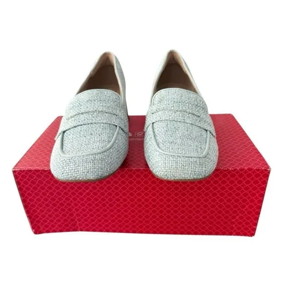 Kelly &amp; Katie Paylyn Pump Denim Light Blue Slip on Shoes Women’s Size 6.5
