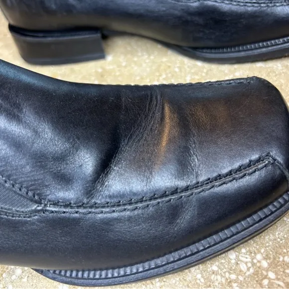 Kenneth Cole Men's Black Leather Loafers