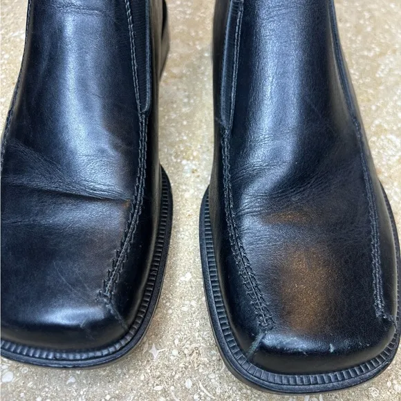 Kenneth Cole Men's Black Leather Loafers