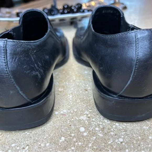 Kenneth Cole Men's Black Leather Loafers