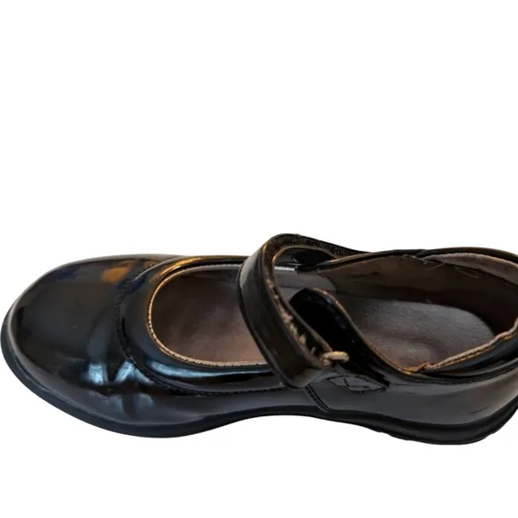 Kenneth Cole Reaction Girls Black Mary Jane Shoes Size 12.5